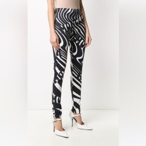 NWT Moncler Richard Quinn Logo Print women leggings XS